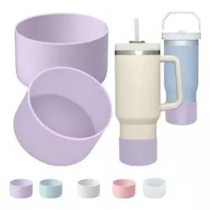 텀블러 실리콘 컵받침 1+1 커버 홀더 스크래치 방지 실리콘컵 바닥 보호 미끄럼 방지컵