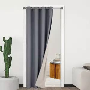 패딩 두꺼운 중문커튼 누빔 바람막이 가림막 커텐 CC CC