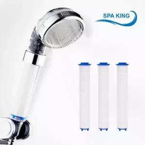 샤워용품 hgwr 스파킹 녹물제거 정수필터 샤워기헤드+필터3개