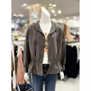 [트리아나]소고 세이브존01 허리 스트링 후드 재킷 TI3GA04_A (S47731418)