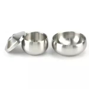 고급 스텐 식기 밥공기 대접 세트 이중옥식기