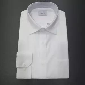 [예작]구김적고 비침적은 도비 레이온혼방 일반핏긴소매 YJESBR116WH