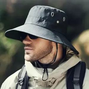 남자 등산 모자 차양 사하라캡 낚시 여름 차광 정글모 햇빛 가리개 농부 버킷햇 햇볕