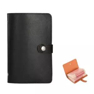 [옷자락]남자 여자  바인더 지폐 보관 다이어리 지갑