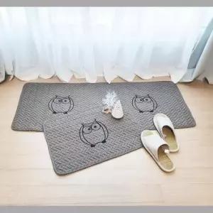 현관매트 순면매트 악어/부엉이 발매트 (SET 별도 구매입니다)