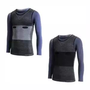 온열조끼 맘스품 심리스 온도보상형 핫팩 색상-랜덤발송 발열조끼(MTHV-888)+슈퍼슬림 8개