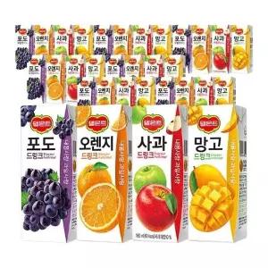 [음료센타]델몬트 드링크 4종 혼합 32팩