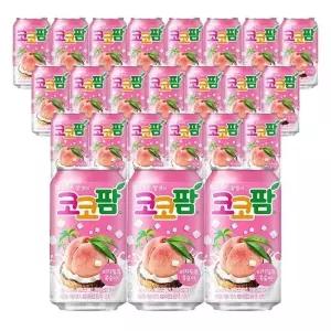 [음료센타]해태 코코팜 피치핑크 340ml 24입