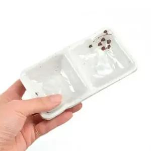 나눔접시 2구 13cm 멜라민 종지 소스볼 반찬찬기