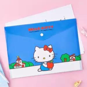 [문구/오피스] 산리오 헬로키티 똑딱이 봉투 화일-10EA