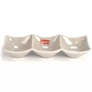 나눔접시 3구 멜라민 반찬그릇 소스볼 용기