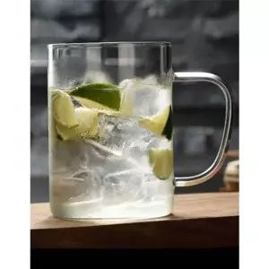 내열 유리컵 머그잔 커피잔 물컵 홈카페 450ml