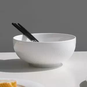 크림화이트 우동기 1인 혼밥 혼식 면기 1p