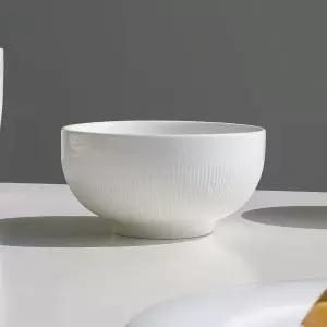 크림화이트 국그릇 1인 혼밥 혼식 대접 1p