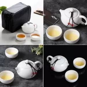 다도세트 휴대용 다기세트 다관 찻잔 구성