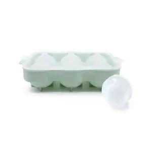 파미레 실리콘 원형 아이스볼 (민트 6구) 얼음틀