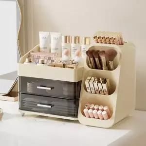 (옵션 앨리앙 화장품정리함 (고급))화장대 정리함 서랍형 화장품진열대 다용도 오거나이저