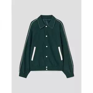 매장정품 에잇세컨즈 8SECONDS 나일론 바시티 점퍼 그린 425339LYNM 204539