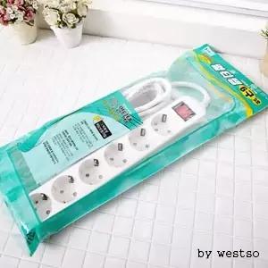 [아트박스]/이룸 접지형멀티탭(비닐) 6구5호 4.5m