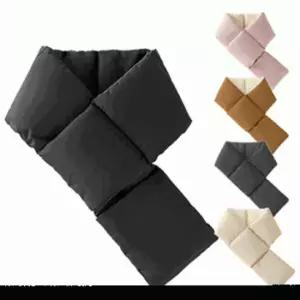 [파우치데이] 웜 패딩 머플러(개별 스트링백 포장) [WT068]보온/겨울/패딩/방한/목도리/핫팩/털/머플러