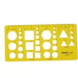 산키스 템플레이트 다각형 NO.206 기하학정규 -45929