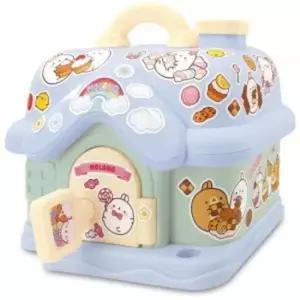 [문구] 몰랑이 몰랑몰랑 스티커 꾸미기 크림하우스 저금통 세트 파랑 mr-1009 blue DIY 뱅크