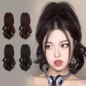 포니테일머리 높은 포니테일 컬링 집게 가발 SD-230903