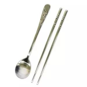 [셀러에이드]수저세트 스텐 젓가락 숟가락 스푼 저분 세트 1P