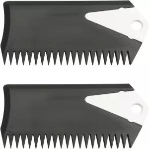 WHYHKJ 2pcs 서핑보드 왁스 빗과 핀 키가 결합된 수상 스포츠 본체