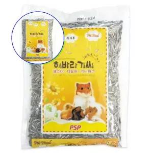 쌍문상회 햄스터먹이 다람쥐사료 해바라기씨 380g 1P 기니피그 밥