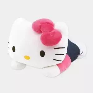 헬로키티 데님라이닝 인형 핑크리본 35cm 캐릭터