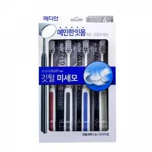 [알티피아]TBZ BTM 메디안 잇몸과학 칫솔 4입