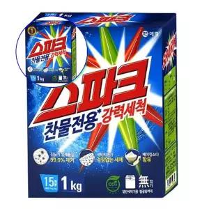 쌍문상회 설겆이세제 스파크 찬물전용 1인가구 일반 1kg