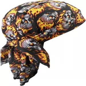 스웨트 위킹 두 래그 스컬 캡 쿨링 힙합 모자 비니 듀락 모터사이클 헤드 랩 라이너 남성용