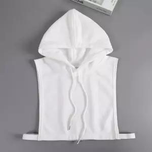 넥페이크후드 이너카라 레이어드 후드티 캐주얼룩