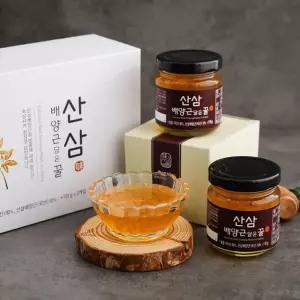 강원 송이산 산삼꿀 110g-3개 배양근꿀 산삼배양꿀 송이꿀