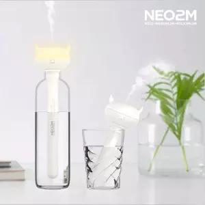 neo2m 꽂아쓰는 미니 무드등 초음파 가습기 hp923 휴대용가습기
