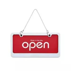 [문구] 아트사인 OPEN/CLOSED 스텐/빨강 7803