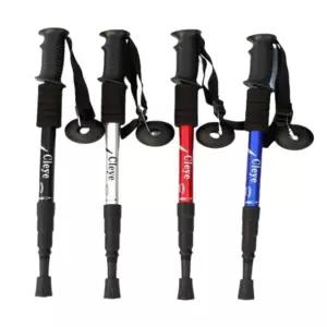 가볍고 견고한 듀랄루민 등산스틱 일자형 4단 접이식 초경량스틱