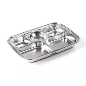 [하프클럽/브이와이]국내산 스텐락 미니식판 배식판 스텐식기 식판