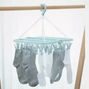 다용도 집게 건조대 양말 공간활용 클립 32 빨래집게