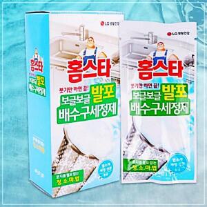 싱크대 세정제 하수구거품제거 발포형 세척제 배수구