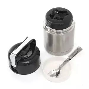 [하프클럽/브이와이]고품격 스테인 보냉온병 진공 따뜻 죽통 800ml