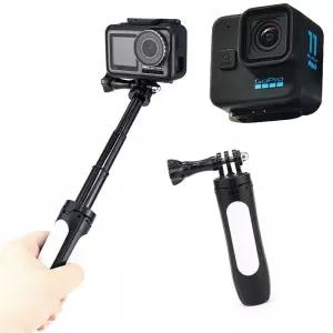 고프로 11 미니 호환 액션캠 모노포드 삼각대 셀카봉 마운트