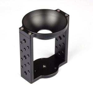 XINYING 100MM 삼각대 헤드 라이저 알루미늄 하프 플랫 어댑터 변환기 만프로토 비디오 카메라 유체 DSLR 레일 슬라이더용