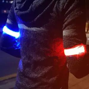 자전거 후미등 야간 스포츠 조깅 LED 암밴드 라이트