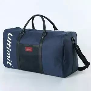 다용도 심플 대용량 그물망 주머니 보스턴백