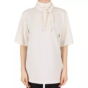 르메르 26SS 여성 폴라드 반팔티 라이트크림 TS0030 LJ1018 048