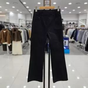 [스테파니]올밴딩 면 부추컷바지/A25PT5101