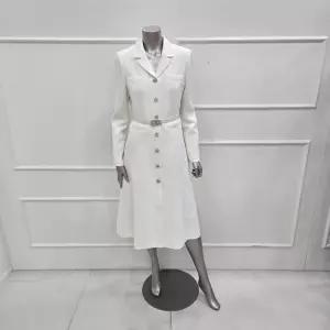 [미니멈]MZAAWO1060IV 카라 플레어 원피스